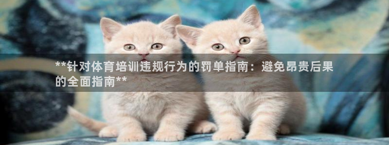 焦点娱乐官方网站首页下载：**针对体育培训违规行为的