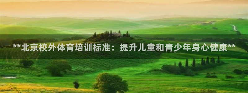 焦点娱乐总代理：**北京校外体育培训标准：提升儿童和