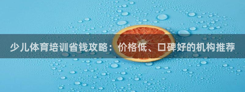 焦点娱乐官方网站入口在线观看：少儿体育培训省钱攻略：