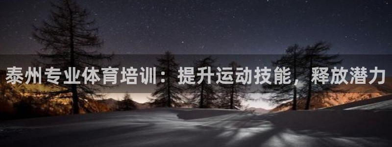 焦点娱乐有限公司官网：泰州专业体育培训：提升运动技能